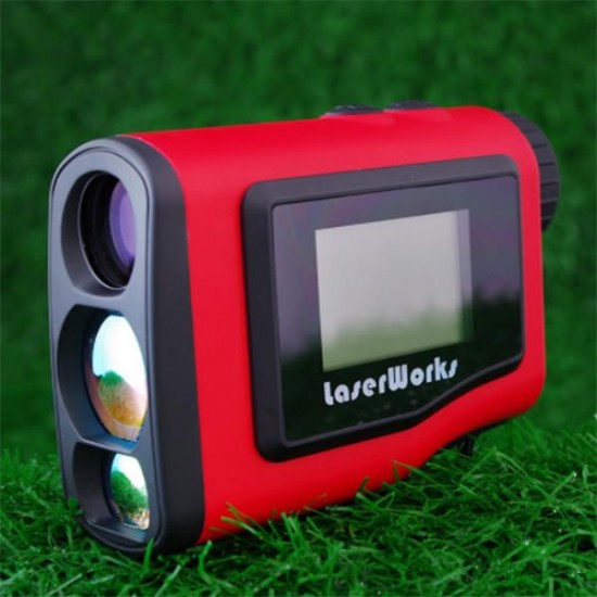 LCD Waterproof 600M Golf Laser Rangefinder Range Angle Golf Laser Distance Meter Measurement Monocular Telescope Hunting Rangefinder