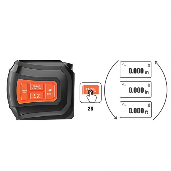 LTM USB Rechargeable Laser Tape Laser Distance Meter Real-Time Dada 40/60m Laser Rangefinder 5m Tape LCD Digital LTM USB Rechargeable Laser Tape Laser Distance Meter Real-Time Dada 40/60m Laser Rangefinder 5m Tape LCD Digital