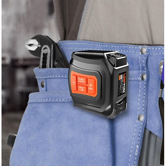 LTM USB Rechargeable Laser Tape Laser Distance Meter Real-Time Dada 40/60m Laser Rangefinder 5m Tape LCD Digital LTM USB Rechargeable Laser Tape Laser Distance Meter Real-Time Dada 40/60m Laser Rangefinder 5m Tape LCD Digital