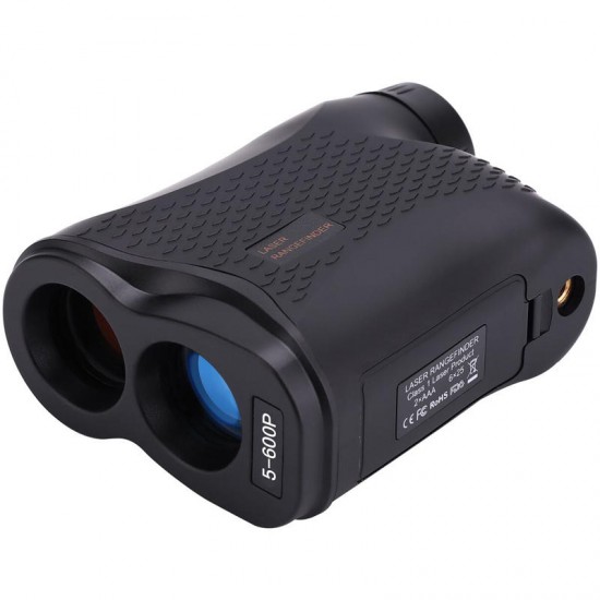 LR600P 600m Digital Laser Rangefinder Distance Meter Handheld Monocular Golf Hunting Range Finder Speed Measurement