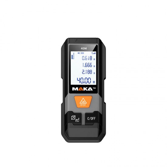 MAKA202 30M / 40M Portable Laser Rangefinder Infrared Rangefinder High Precision Electronic Ruler Room Meter Handheld Measuring Instrument Laser Distance Meter MAKA202 30M / 40M Portable Laser Rangefinder Infrared Rangefinder High Precision Electronic Ruler Room Meter Handheld Measuring Instrument Laser Distance Meter