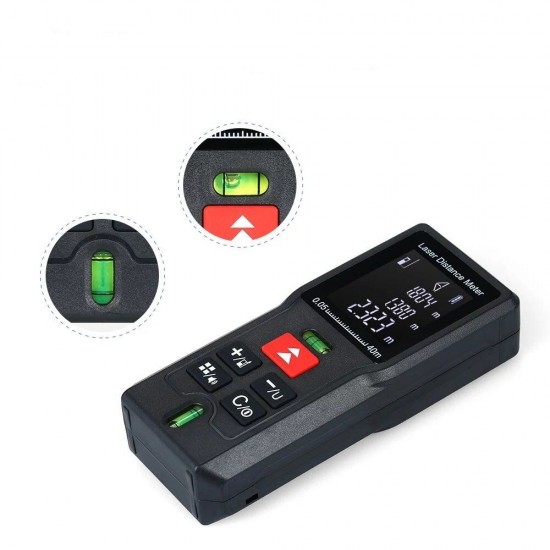 MD100 100M Handheld Digital Laser Distance Meter Portable Mini Range Finder