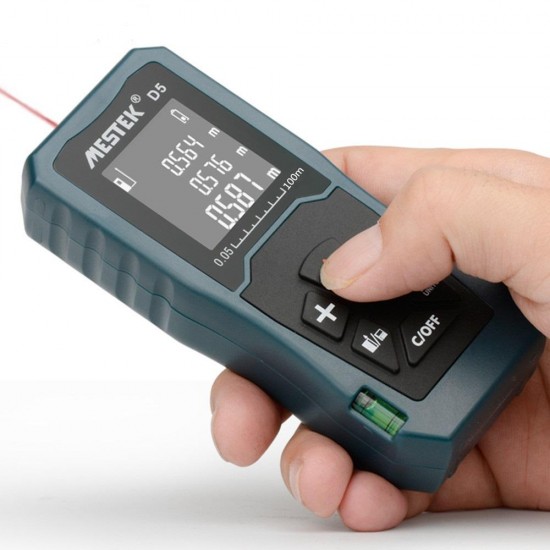 D5 60M Laser Distance Meter Area Volume Measuring Reference Adjusting Data Record Rangefinder