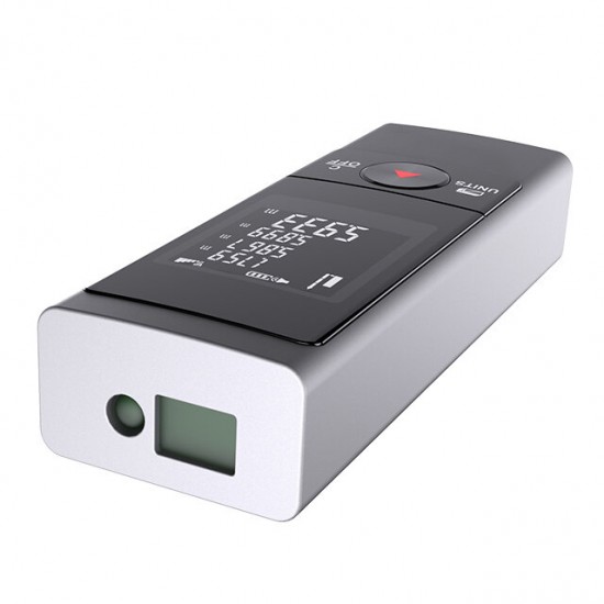 M-C USB Recharge Digital Mini Laser Rangefinder with Electronic Angle Sensor M/In/Ft Unit Switching Measurement Laser