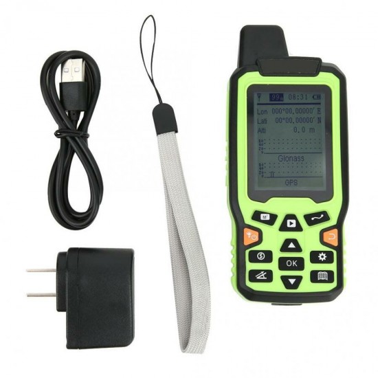 Laser EM90 Mini Portable High Precision Handheld GPS Land Area Meter Land Survey Measuring Instrument US Plug 100-240V
