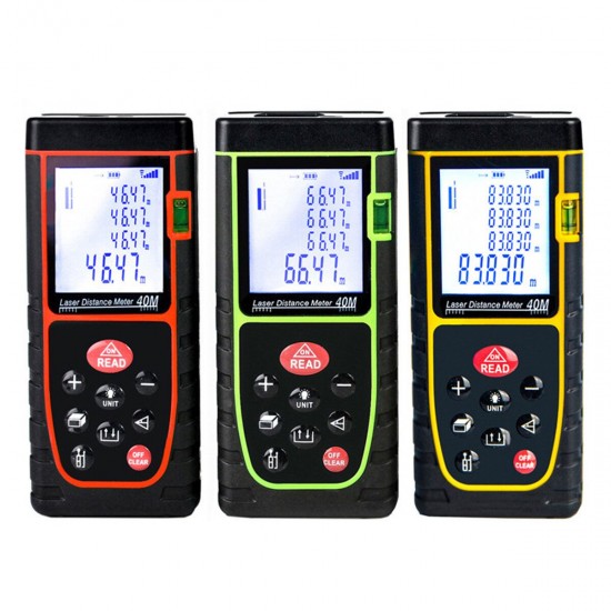 Portable Handheld Digital Laser Point Distance Meter Range Finder Measure Tape One Button Operation High Accuracy Portable Handheld Digital Laser Point Distance Meter Range Finder Measure Tape One Button Operation High Accuracy