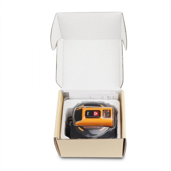 40M 60M Laser Distance Meter Range Finder Laser Tape Measure Digital Retractable 5M Laser Rangefinder Ruler Survey Tool