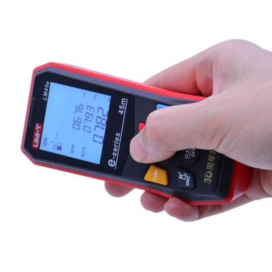 LM45E Digital Laser Distance Meter 45m 60m/147ft 196ft Laser Rangefinder Measure Diastimeter