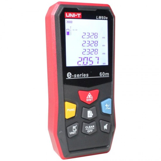 LM60e 60m Laser Distance Meter Laser Rangefinder Laser Electronic Ruler Distance Measuring Instrument Area/Volume Measurement LM60e 60m Laser Distance Meter Laser Rangefinder Laser Electronic Ruler Distance Measuring Instrument Area/Volume Measurement