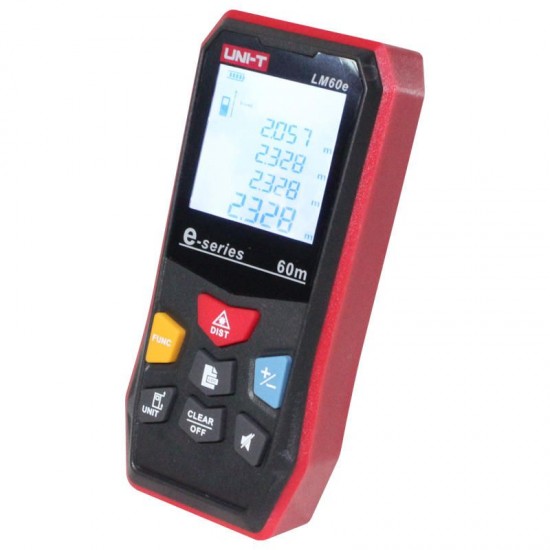 LM60e 60m Laser Distance Meter Laser Rangefinder Laser Electronic Ruler Distance Measuring Instrument Area/Volume Measurement LM60e 60m Laser Distance Meter Laser Rangefinder Laser Electronic Ruler Distance Measuring Instrument Area/Volume Measurement