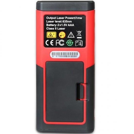 UT390B+ 40M Handheld Laser Rangefinder Optical Telemetre Distance Meter Area Volume Measure