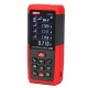 UNIT UT395A Professional 50M Laser Distance Meter Triangle Area Continuous Measure Rangefinder with Data Storage USB Connector + Color LCD Display UNIT UT395A Professional 50M Laser Distance Meter Triangle Area Continuous Measure Rangefinder with Data Storage USB Connector + Color LCD Display