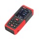 UNIT UT395A Professional 50M Laser Distance Meter Triangle Area Continuous Measure Rangefinder with Data Storage USB Connector + Color LCD Display UNIT UT395A Professional 50M Laser Distance Meter Triangle Area Continuous Measure Rangefinder with Data Storage USB Connector + Color LCD Display
