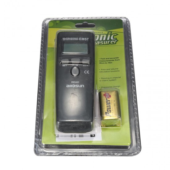 Ultrasonic Distance Measurer Telemetre Mini Range Finder Contractor-grade Ultrasonic Distance Measurer Telemetre Mini Range Finder Contractor-grade