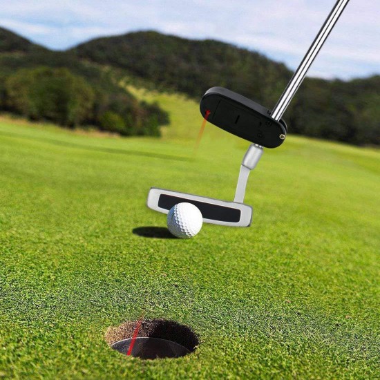Golf Putter Laser Sight Training Aid Practice Aim Line Corrector Pointer Trainer Guide Golf Putter Laser Sight Training Aid Practice Aim Line Corrector Pointer Trainer Guide