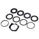 10 in 1 Lens Filter Adapter Holder with 49/52/55/58/62/67/72/77/88mm Lens Adapter Ring