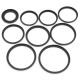 18pcs Step Up Down Lens Filter Ring Adapter Set 37 - 82mm For Canon Nikon 18pcs Step Up Down Lens Filter Ring Adapter Set 37 - 82mm For Canon Nikon