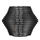 18pcs Step Up Down Lens Filter Ring Adapter Set 37 - 82mm For Canon Nikon 18pcs Step Up Down Lens Filter Ring Adapter Set 37 - 82mm For Canon Nikon