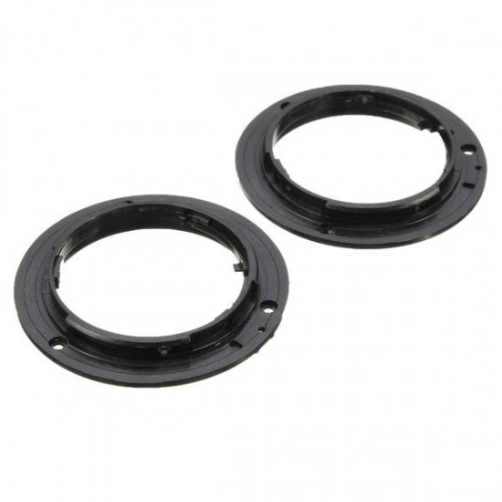 2PCs Rear Bayonet Mount Ring Replacement Part For Nikon 18-55 18-105 18-135mm Camera