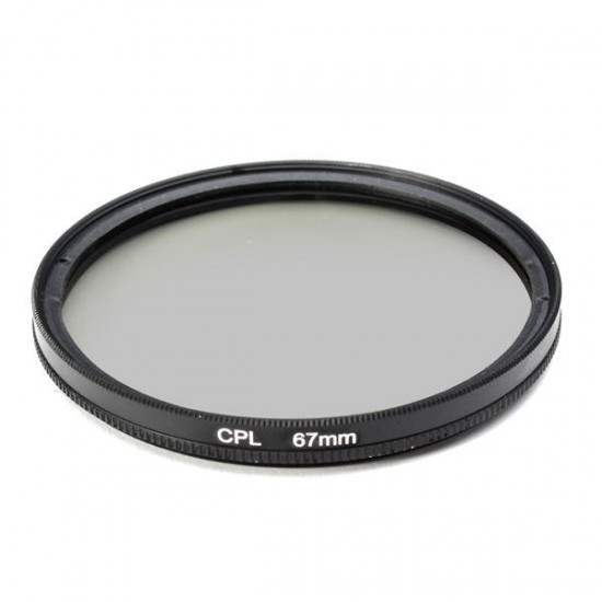 2Pcs 67MM UV Lens Filter And Polarizing CPL Filter Kit For Nikon Canon