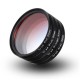 4 Pieces 52mm Graduated Color Lens Filter for DSLR Camera