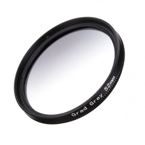 4 Pieces 52mm Graduated Color Lens Filter for DSLR Camera