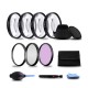 49/52/55/58/62/67/72/77mm Close-up +1/+2/+4/+10 UV FLD CPL Lens Filter Hood Set for DSLR Camera 49/52/55/58/62/67/72/77mm Close-up +1/+2/+4/+10 UV FLD CPL Lens Filter Hood Set for DSLR Camera