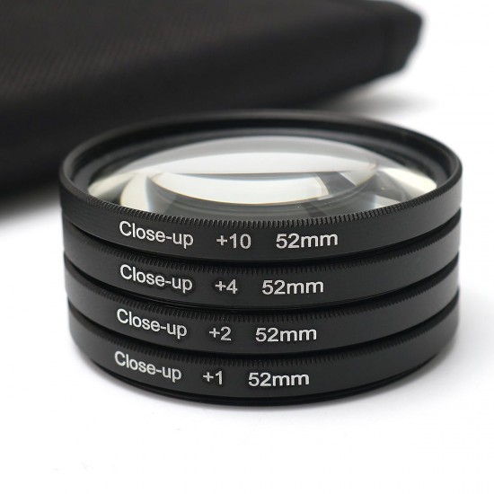 52MM Close Up Macro Lens Kit +1 +2 +4 +10 for DSLR SLR Digital Camera 52MM Close Up Macro Lens Kit +1 +2 +4 +10 for DSLR SLR Digital Camera