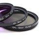 52mm UV CPL FLD Filter Kit With Petal Flower Lens Hood For Nikon