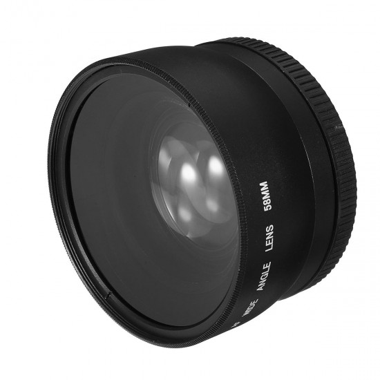 58mm 0.45X Super Wide Angle Lens For Canon EOS 1000D 1100D 500D Rebel T1i T2i T3 58mm 0.45X Super Wide Angle Lens For Canon EOS 1000D 1100D 500D Rebel T1i T2i T3