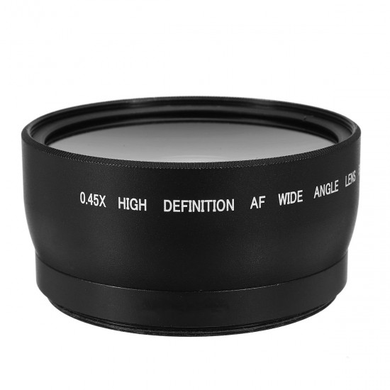 58mm 0.45X Super Wide Angle Lens For Canon EOS 1000D 1100D 500D Rebel T1i T2i T3 58mm 0.45X Super Wide Angle Lens For Canon EOS 1000D 1100D 500D Rebel T1i T2i T3