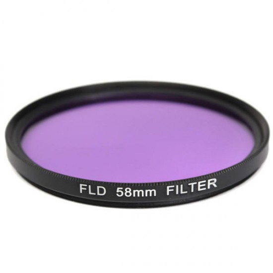 58mm UV FLD CPL Polarizing ND4 Filter Kit With Lens Hood Cap For Canon Sony Camera