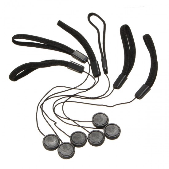 5Pcs Lens Cover Keeper Holder Rope for Sony for Nikon for Canon Camera 5Pcs Lens Cover Keeper Holder Rope for Sony for Nikon for Canon Camera