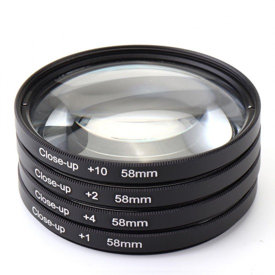 Close-up +1/+2/+4/+10 49/52/55/58/62/67/72/77mm Lens Filter Storage Bag Lens Hood Cap Blower Brush Kit Set Close-up +1/+2/+4/+10 49/52/55/58/62/67/72/77mm Lens Filter Storage Bag Lens Hood Cap Blower Brush Kit Set