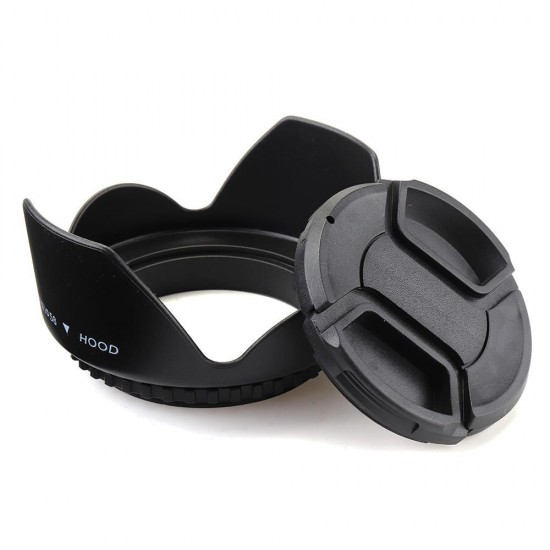 Close-up +1/+2/+4/+10 49/52/55/58/62/67/72/77mm Lens Filter Storage Bag Lens Hood Cap Blower Brush Kit Set