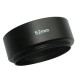 52mm Metal Lens Hood For Canon/Nikon 50mm f1.8 Black
