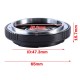 FD-EOS Mount Adapter Ring No Glass For Canon FD Lens To EOS EF Camera