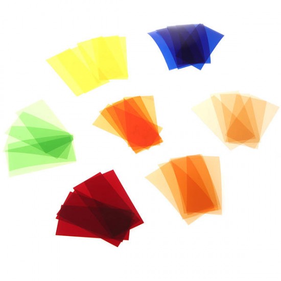 CF-07 Universal Speedlite Color Filter Kit for Canon Nikon Pentax Flashlight CF-07 Universal Speedlite Color Filter Kit for Canon Nikon Pentax Flashlight