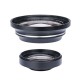 0.39X 72mm Wide-angle Macro Lens Camera Additional Focus Lens for Camcorder