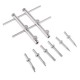 Lens Spanner Wrench Repair Open Tool Ring Remover Stainless Steel with Three Set Driver for DSLR Camera Lens Spanner Wrench Repair Open Tool Ring Remover Stainless Steel with Three Set Driver for DSLR Camera
