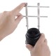 Lens Spanner Wrench Repair Open Tool Ring Remover Stainless Steel with Three Set Driver for DSLR Camera