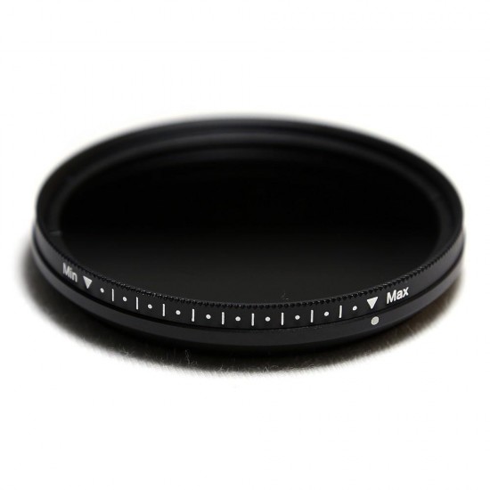 52/55/58/62/67/72/77/82MM ND2 ND4 ND8 ND16 to ND400 Adjustable Lens Filter 52/55/58/62/67/72/77/82MM ND2 ND4 ND8 ND16 to ND400 Adjustable Lens Filter