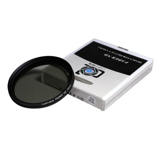 52/55/58/62/67/72/77/82MM ND2 ND4 ND8 ND16 to ND400 Adjustable Lens Filter