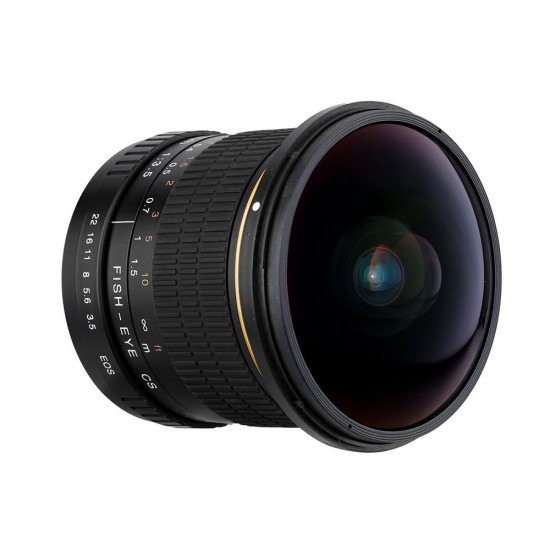 8mm F/3.5 Manual Ultra Wide Angle Fisheye Lens for Canon for Nikon DSLR Camera 8mm F/3.5 Manual Ultra Wide Angle Fisheye Lens for Canon for Nikon DSLR Camera