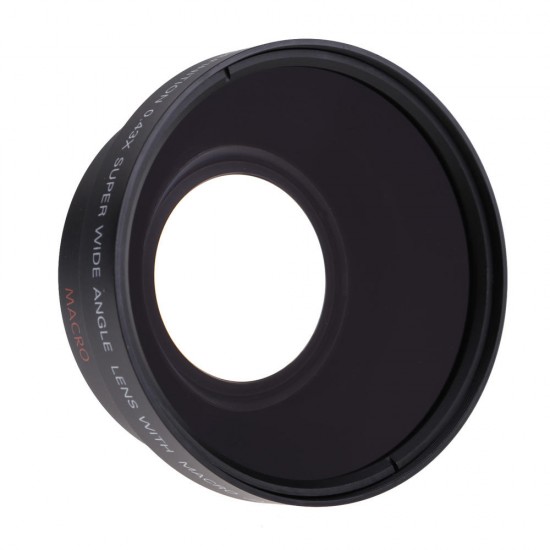 Universal 67mm 0.43X Wide Angle Lens with Macro Lens for DSLR Camera