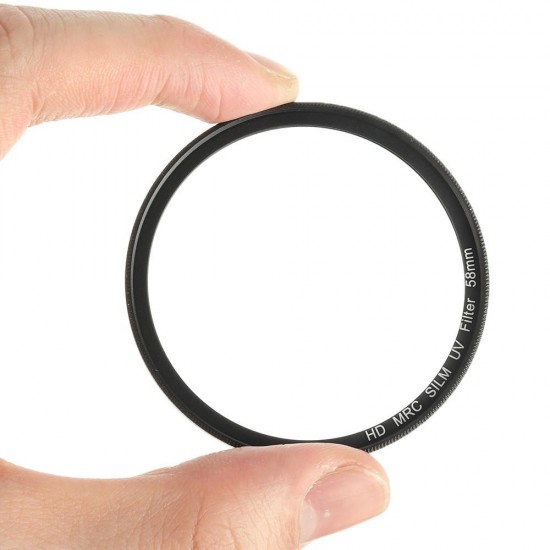 49/52/58/62/67/72/77mm Lens Filter for Canon for Nikon DSLR Camera