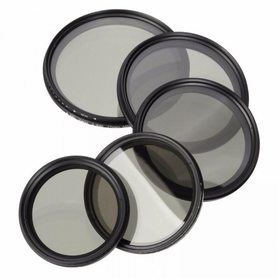 ND2 to ND400 52mm 55mm 58mm 62mm 67mm 77mm Lens Filter For Canon Nikon
