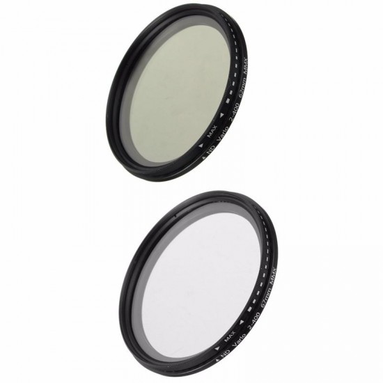 ND2 to ND400 52mm 55mm 58mm 62mm 67mm 77mm Lens Filter For Canon Nikon