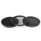 ND2/4/8 49/52/55/58/62/67/72/77mm Lens Filter Storage Bag Lens Hood Cap Blower Brush Kit Set ND2/4/8 49/52/55/58/62/67/72/77mm Lens Filter Storage Bag Lens Hood Cap Blower Brush Kit Set