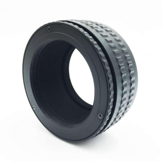 M42-M42 Mount Lens 25-55MM Adjustable Focusing Helicoid Macro Tube Adapter Tube Ring